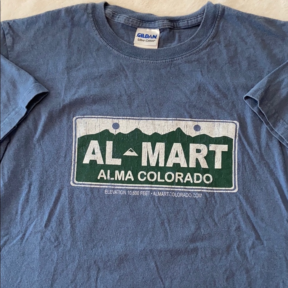 ❤️3/$20! AL-MART Alma, Colorado Short Sleeve T-Shirt Small